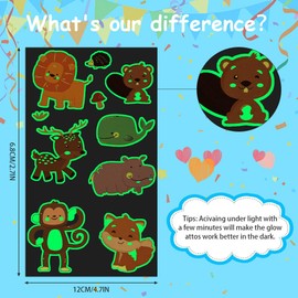 DiULi Tattoos for Kids Mermaid - Glow in Dark Waterproof 10 Sheets - Girls Pool Party Favors, Birthday Party Bag Filler & Underwater Fantasy Kids Birthday Party Supplies