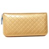 Fair Fairy 230913 Women's Long Wallet, Large Capacity, Rose, Enamel,