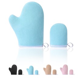 Slick- Self Tanning Mitt, Blue, Self Tanner Mitt, Self Tan Mitt, Tanning Glove, Tanning Mitts Self Tanner, Self Tanning Glove, Tanning Gloves for Self Tan Lotion, Self Tanner Glove Mitt