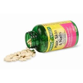 Generic Generic Spring Valley Hair, Skin and Nails Vitamins, 240 Count Caplets