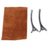 8pcs Haircut Scissors Comb Clip Bangs Thinning Combs Stainless Steel
