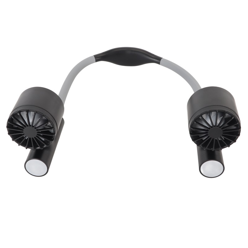 Bladeless Neck Fan Multifunction 360 Degree Cooling 3 Speeds Adjustment