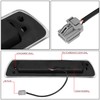 NUVISION LIGHTING 3BL-ZTL-010-CH CLear Lens LED 2-Stage Sequential 3rd Brake