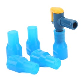 VGEBY Reemplazo de Válvula de Mordida, Boquillas de Silicona de Grado Alimenticio con Válvula de Cierre Doblada para Mochila de Agua de Paquete de Hidratación