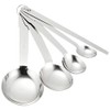 Kanda 052053 KD Measuring Spoons, Stainless Steel, Set of 4,