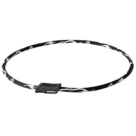 Phiten X30 Tribal 2 Titanium Necklace, Black, 18 inch