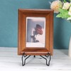 sourcing map 10 Inch Plate Stand for Display, Iron Decorative