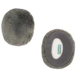 earbags Fashion Ear Warmers Fur Grey M