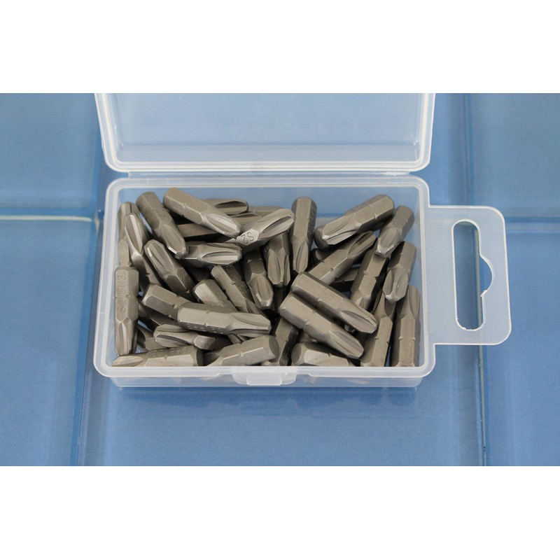 TMAX 50pc PH3 Impact Ready Phillips 1 Inch Screwdriver Insert