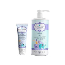 Pharmasept Tol Velvet Extra Calm Cream 150ml Tol Velvet Mild Bath 1 Litre