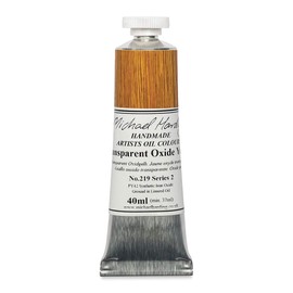 Michael Harding Oil Colour : 40ml Transparent Oxide Yellow