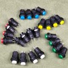 Gebildet Gebildet 24pcs 12mm Momentary Push Button SPST ON/OFF AC