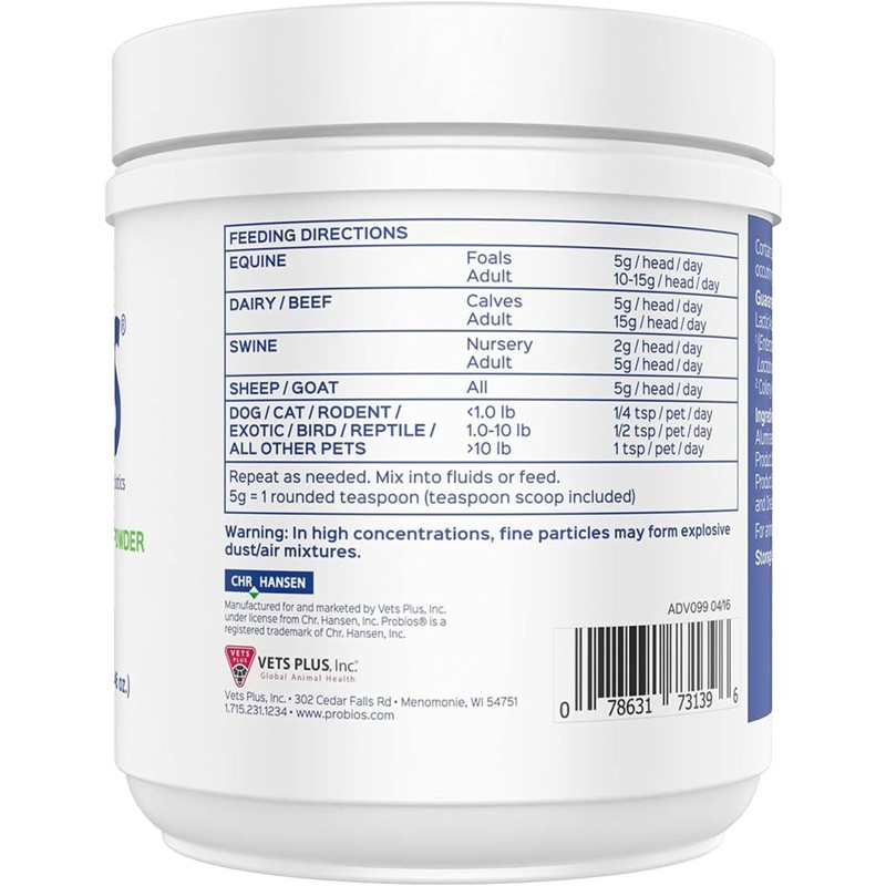 Probios Probios Dispersable Powder - Probios Powder, Pet Probiotic, Probiotics