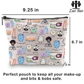 Zuo Bao Cute Kidney Injury Medical Gift Dialysis Nurse Gift Nephrology Respiratory Cosmetic Bag Liver Disease Healthcare, CULTURED