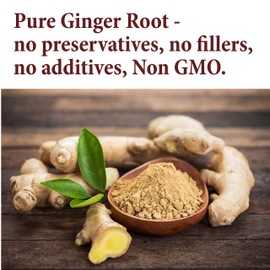 The Spice Way Ginger Powder- (8 oz) ginger root powder- a pure dry ground powdered root