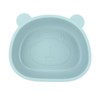 4pcs Children Plate Utensils Set Silicone Suction Bowls Set Toddler