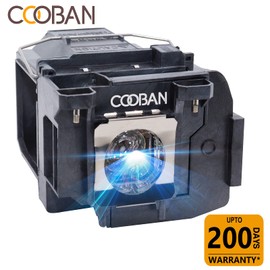 COOBAN ELPLP85 /V13H010L85 Replacement Projector Lamp Bulb with Housing for Epson PowerLite Home Cinema 3000 3100 3200 3500 3600e 3700 3800 3900 EH-TW6700 EH-TW6600W EH-TW6600 EH-TW6800 Projector Lamp