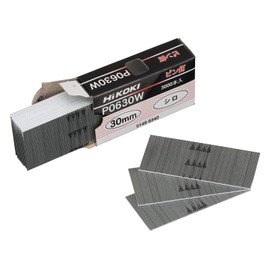 HiKOKI P0630W Pin Nails for Pin Nailers and High Pressure Pin Nailers, White, 3000 Pieces