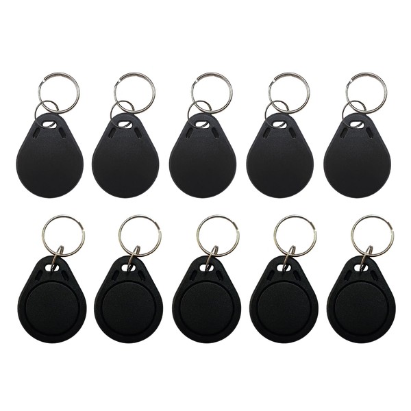 Dennett FeliCa IC Keychain, Set of 10, Ferrica Lite-S