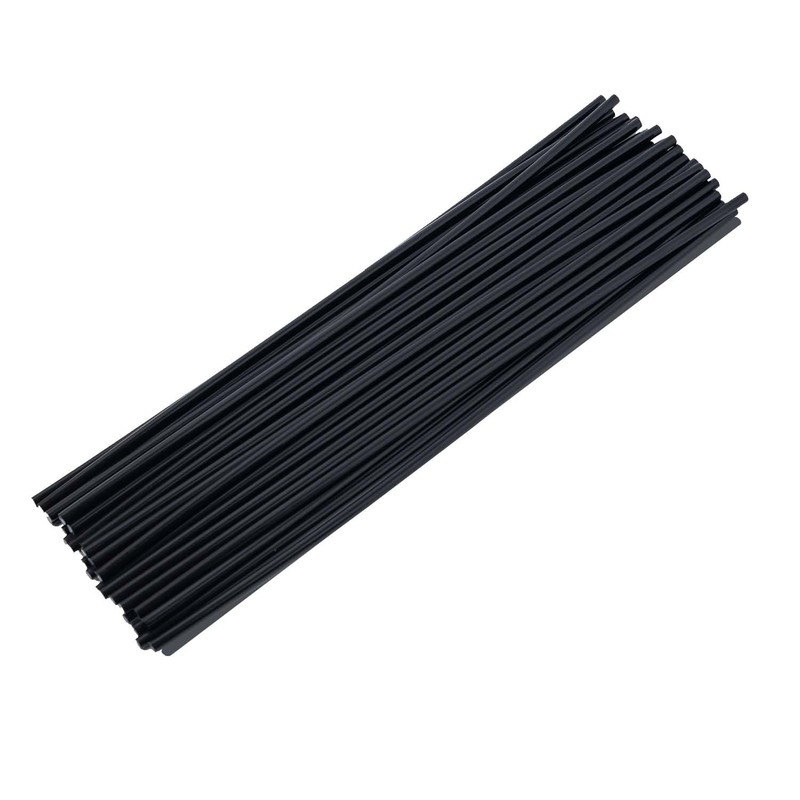 Black Plastic Stick High Density Polyethylene HDPE Plastic Welding Rod,