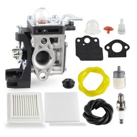 SIMPERAC SRM 2620 Carburetor for Echo SRM 2620 SRM-2620T PPT-2620 SRM-2620 Trimmer A021004601 A021004600 26X Carburetor for Shindaiwa T262X C262 LE262 EB262 Blower Trimmer with Air Filter Kit