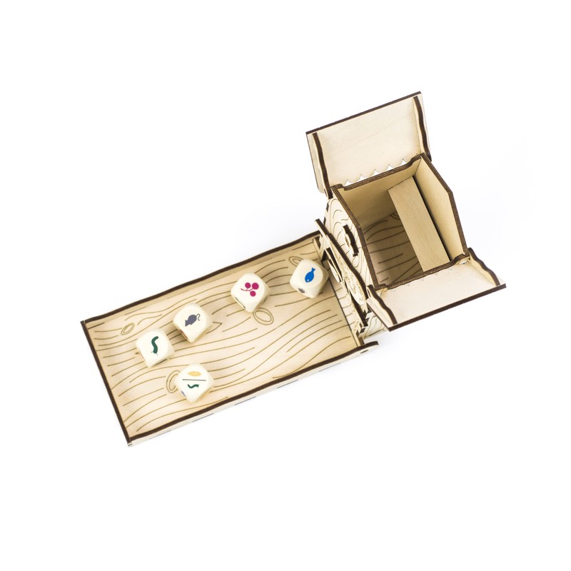 Chickadee Dice Tower | Compact Folding dice Tower by Gaming