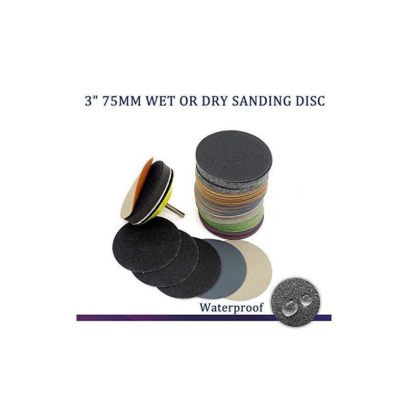 Hook and Loop Discs MASO 2000# 3 Inch Polishing Sander