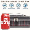 FlowFly Small Insulated Lunch box Portable Soft Bag Mini Cooler