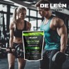 Creatina Monohidratada sin Sabor ni Azúcar de De Leon Nutrition,