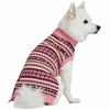 Blueberry Pet Heart Designer Everyday Turtleneck Fair Isle Fall Winter