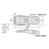 TONE Sticker Scraper STSC-40 1.6 inches (40 mm) Wide