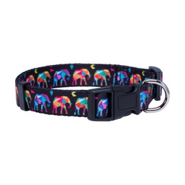 Native Pup Cute Animal Dog Collar (Elephant, Small)