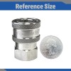 Stainless Steel 1/4' Quick Connect Female NPT Fittings Car Cleaning