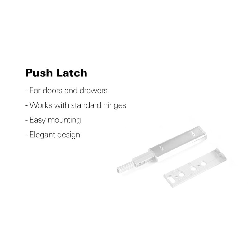 Titus+ PushLatch -Push to Open Door Latch,Push Open System for