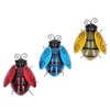 3pcs Solar Bee Lights Cute Innovative Iron Art Solar Powered