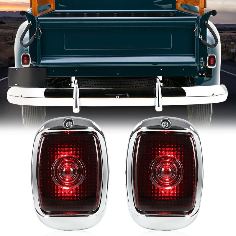 G-PLUS Tail Lights Assembly Rear Lamps Compatible with Chevy First