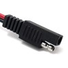 QWORK 8Ft Wire Harness with Clamps, 16AWG Wire Harnes, SAE