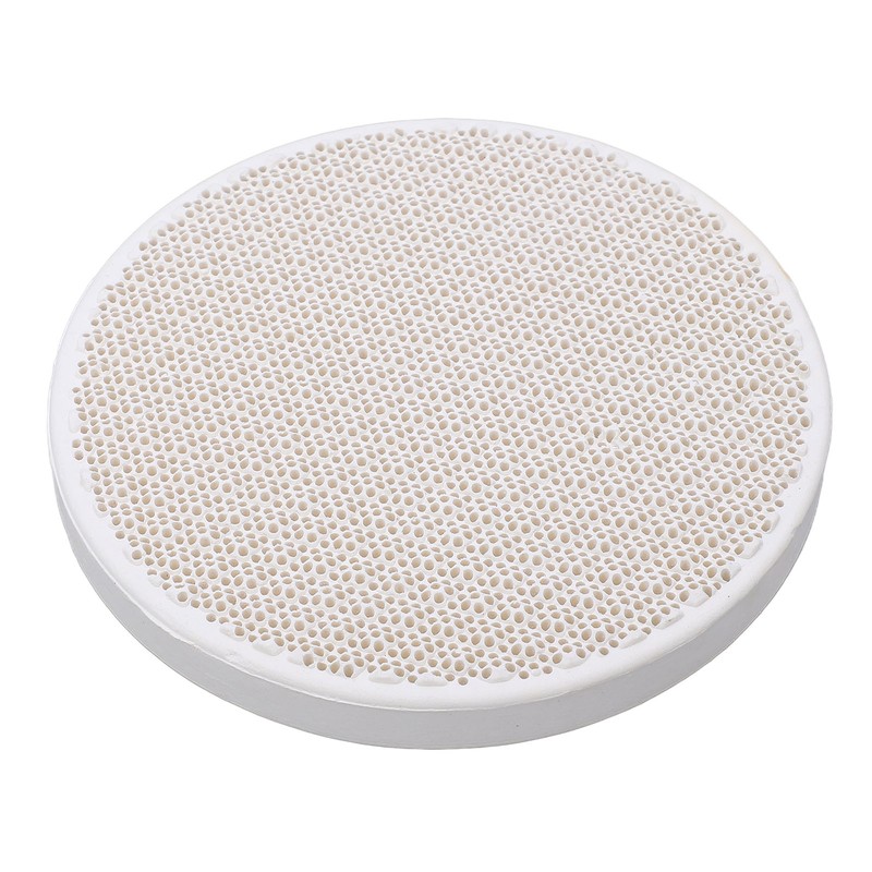 2PCS Round Welding Plate with Multiple Holes Quartz Welding Tile