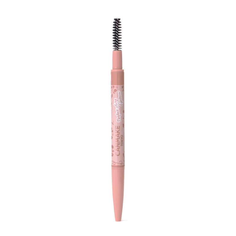 Canmake Perfect Airy Eyebrow 04 Milk Tea Brown with Brush