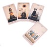 Set of 78 Magical Cat Tarot Cards, Pocket Size 3.5