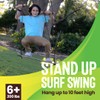 Swurfer TreeSkate Skateboard Swing, Outdoor Stand Up Surf Swing, Holds