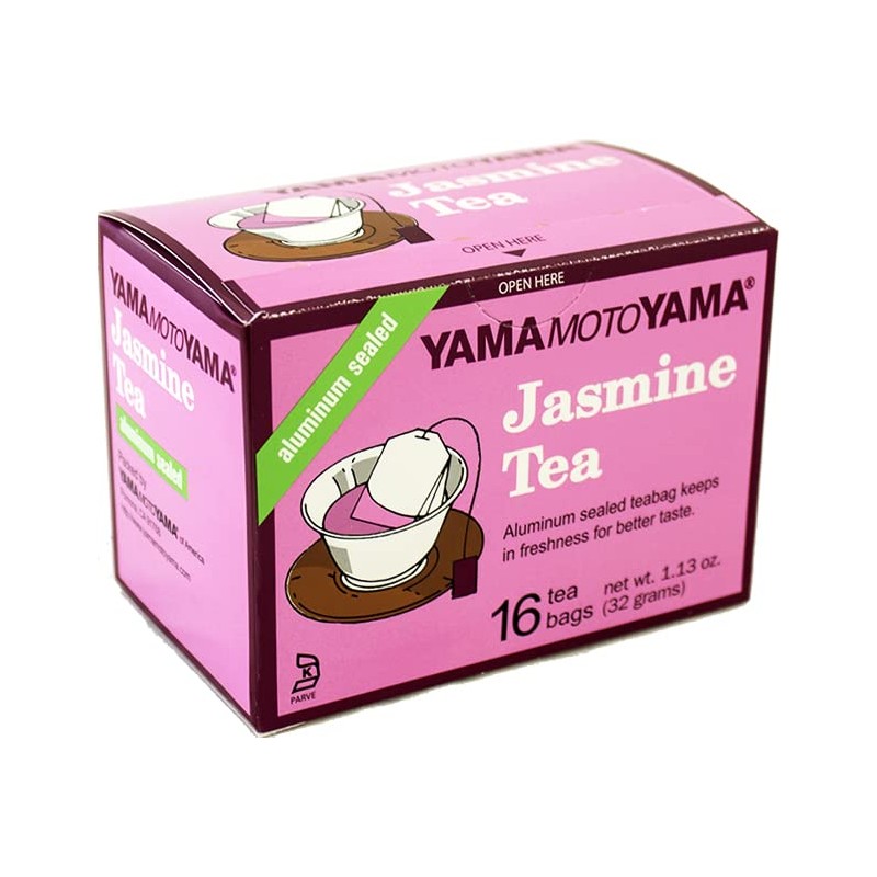 Yamamotoyama Jasmine Tea 16 Bags (Pack of 6)