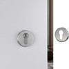 Pair of Rosettes Hole Cylinder Compatible with Yale Hole, Nozzles