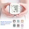 Mmizoo Wrist Blood Pressure Monitor Large Lcd Display Dual Users