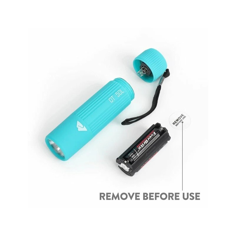 Ozark Trail Single Mini Handheld LED Flashlight 50 Lumens Ass