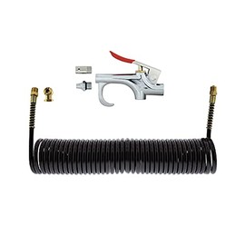 United Pacific 89997 30 Inch Extension Hose with Air Chuck and Air Blow Gun Kit