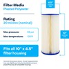 SpiroPure SP-S1-BB 10x4.5 20 Micron Pleated Polyester Sediment Water Filter