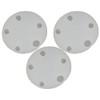 3PCS Toilet Tank Silicone Flapper Seal Gasket 3’’ for American