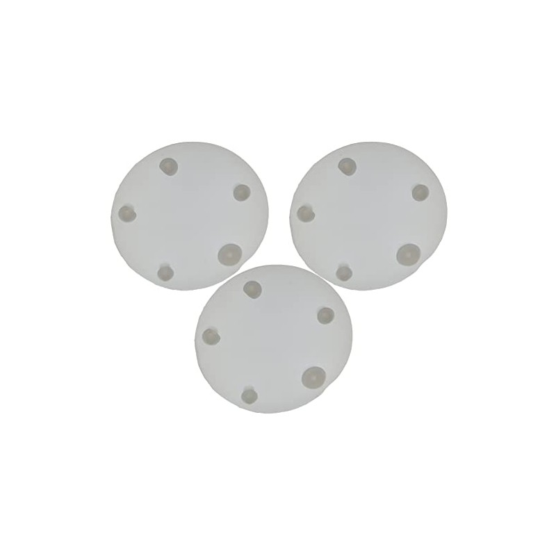 3PCS Toilet Tank Silicone Flapper Seal Gasket 3’’ for American