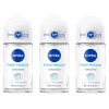 NIVEA 3 PK NIVEA Fresh Natural Roll-On Deodorant 72H Anti